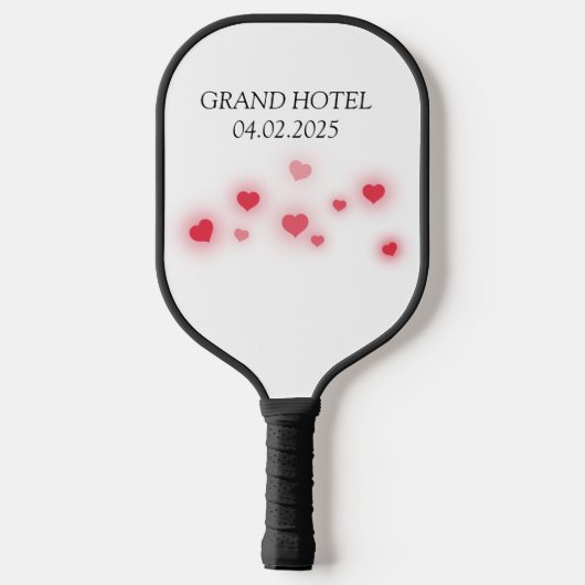 PLANTAARDIGE AFSTAND PICKLEBALL PADDLE (Achterkant)
