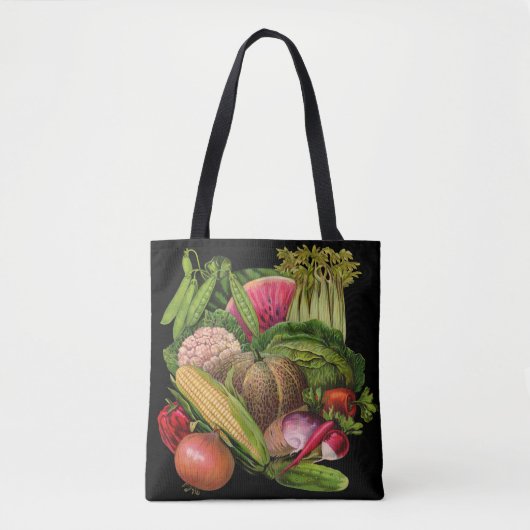 Plantaardige Canvas tas (Voorkant)