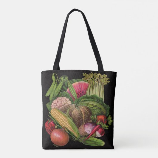 Plantaardige Canvas tas (Achterkant)