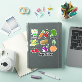 Plantaardige Decal Sticker Sheets (iPad Cover)