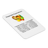 Plantaardige equivalenten Flexi Magnet Magneet (Rechterzijde)