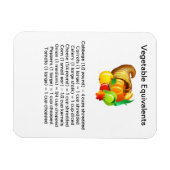 Plantaardige equivalenten Flexi Magnet Magneet (Horizontaal)