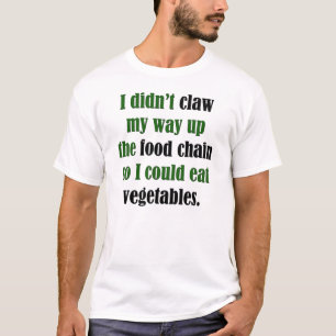 Plantaardige klauw t-shirt