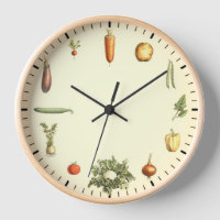 Plantaardige klok - gezonde groenten kunst
