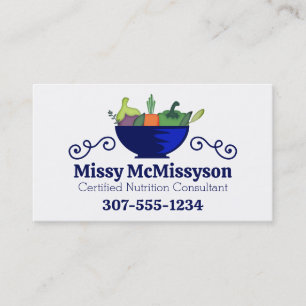 Plantaardige kom Kruiden Koken Culinair Voedsel Be Visitekaartje