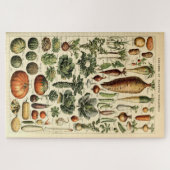  plantaardige kunst door Adolphe Millot Legpuzzel (Horizontaal)