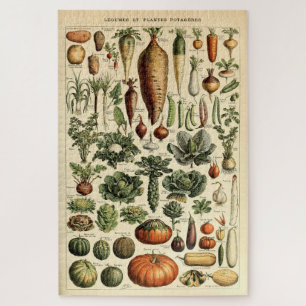 plantaardige kunst door Adolphe Millot Legpuzzel