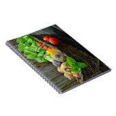 Plantaardige mandje notitieboek (Rechterzijde)