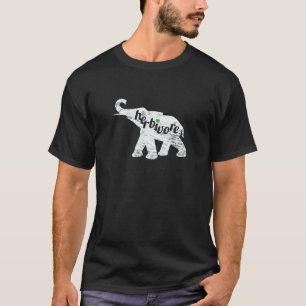 Plantaardige Olifant Vegan Op Planten Gebaseerde E T-shirt