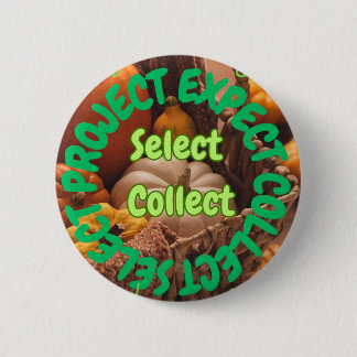 Plantaardige pictogrambadge – Selecteer Project De Ronde Button 5,7 Cm