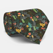 Plantaardige pictogrammen stropdas (Opgerold)