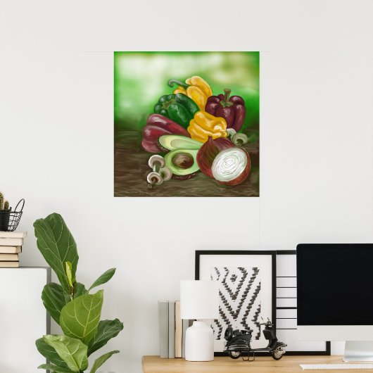 PLANTAARDIGE POSTER (Thuiskantoor)