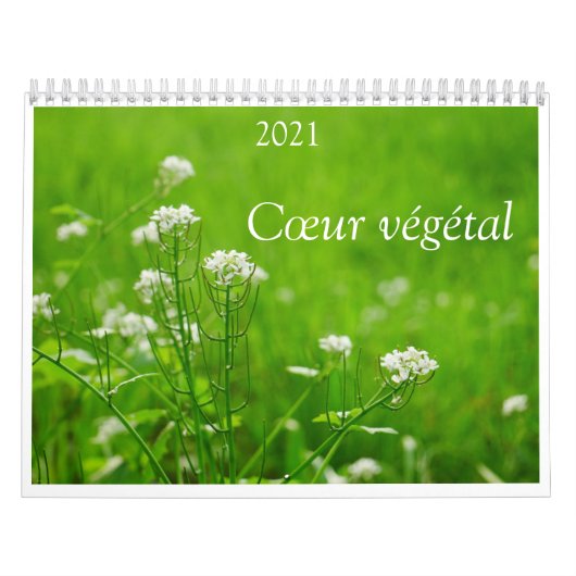 Plantaardige prijs 2021 kalender (Hoes)