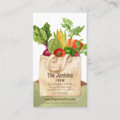 Plantaardige producten Boerderij Visitekaartje (Voorkant)