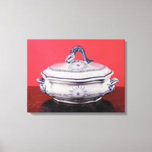 Plantaardige schotel van Carl Linnaeus Canvas Afdruk