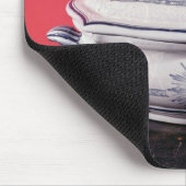 Plantaardige schotel van Carl Linnaeus Muismat (Hoek)