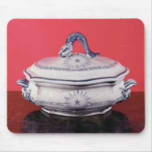 Plantaardige schotel van Carl Linnaeus Muismat