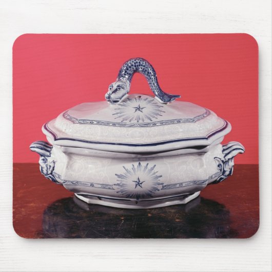 Plantaardige schotel van Carl Linnaeus Muismat (Voorkant)