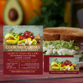 Plantaardige selectie, kaak, koken visitekaartje