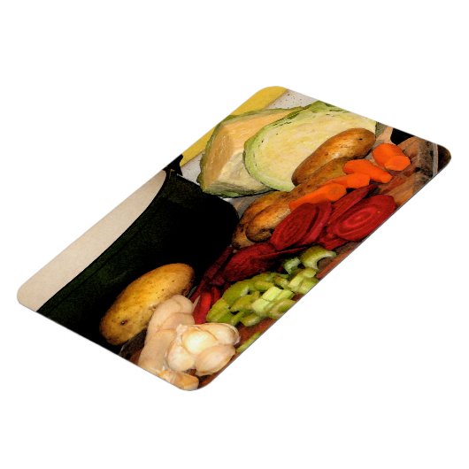 Plantaardige soep magneet (Linkerzijde)