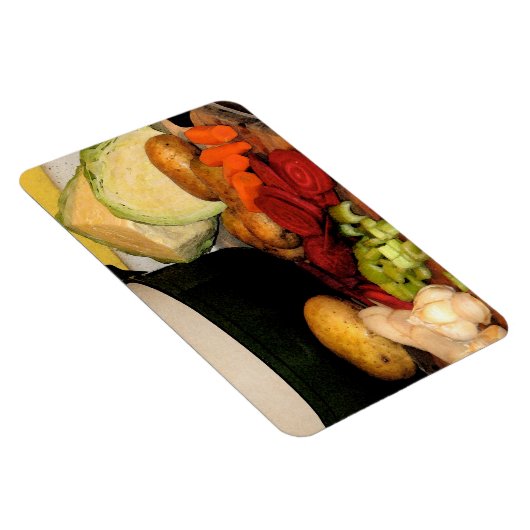 Plantaardige soep magneet (Rechterzijde)