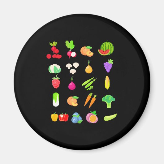 Plantaardige soorten magneet (Voorkant)