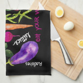 Plantaardige theehanddoeken theedoek (Quarter Fold)