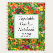 Plantaardige Tuinieren Companion 2025 Planner (Voorkant)