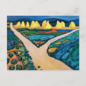 Plantaardige velden | Auguste Macke | Briefkaart (Voorkant)