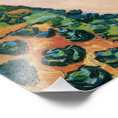 Plantaardige velden | Auguste Macke | Foto Afdruk (Hoek)