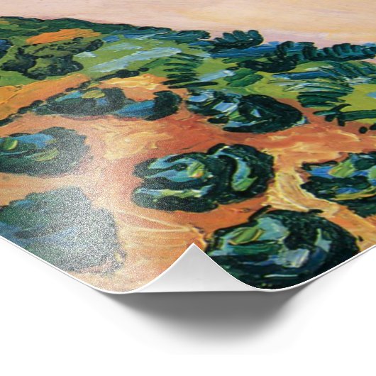 Plantaardige velden | Auguste Macke | Foto Afdruk (Hoek)