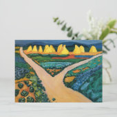 Plantaardige velden tegen August Macke, fijne kun (Staand voorkant)