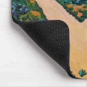 Plantaardige velden tegen August Macke,  fijne kun Muismat (Hoek)