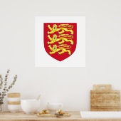 Plantagenet Royal Crest Poster (Keuken)