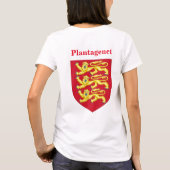 Plantagenet Royal Crest T-shirt (Achterkant)