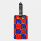 Plantagenets Bagagelabel (Achterkant verticaal)