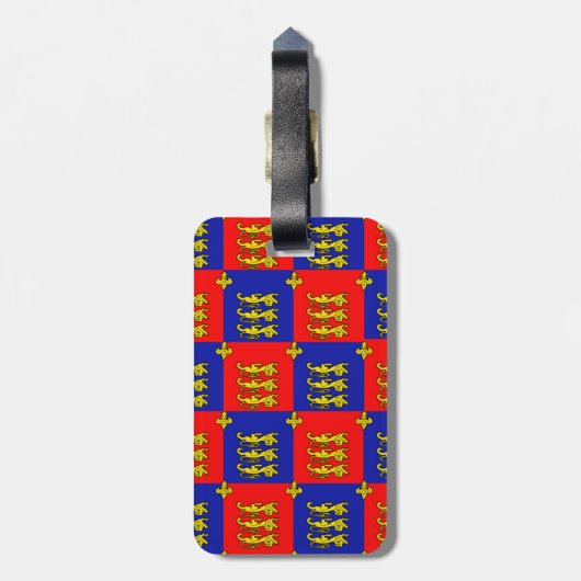 Plantagenets Bagagelabel (Achterkant verticaal)