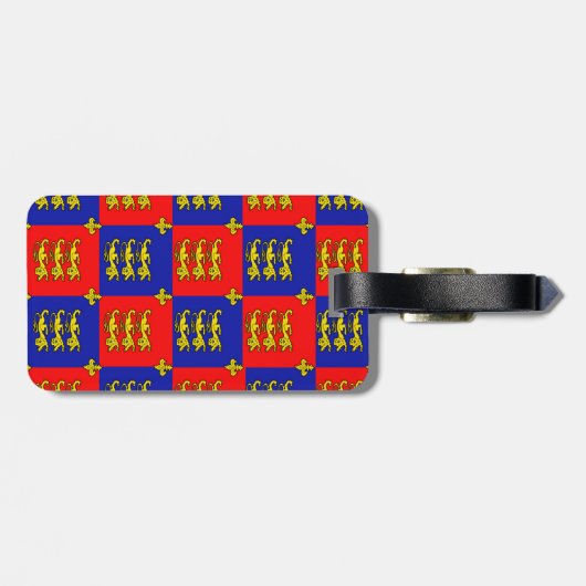 Plantagenets Bagagelabel (Achterkant horizontaal)