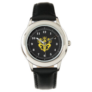 Plantagenets Fleur De Lis Horloge