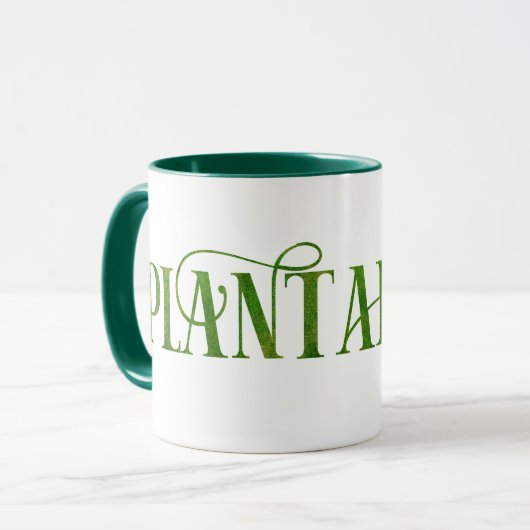 Plantaholic Funny Gardening Botanische Plant Lover Mok (Voorkant links)