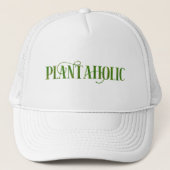 Plantaholic Funny Gardening Botanische Plant Lover Trucker Pet (Voorkant)