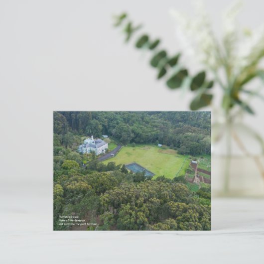 Plantation House Briefkaart - St Helena Island (Staand voorkant)