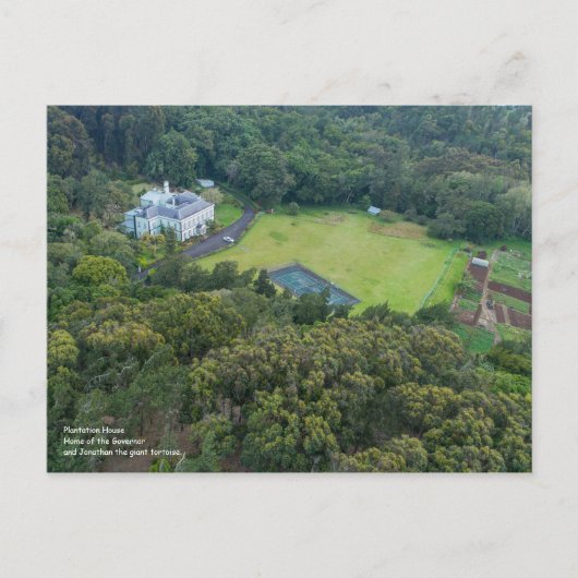 Plantation House Briefkaart - St Helena Island (Voorkant)