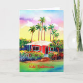 Plantation House Kerststijl Kaart (Voorkant)