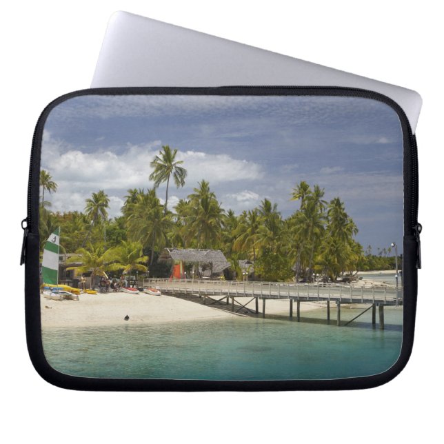 Plantation Island Resort, Malolo Lailai Island Laptop Sleeve (Voorkant)