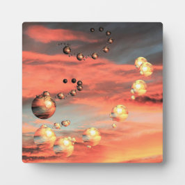 Planten aanwezig fotoplaat