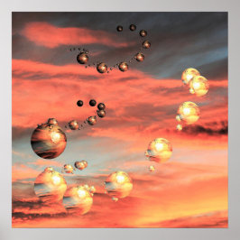 Planten aanwezig poster