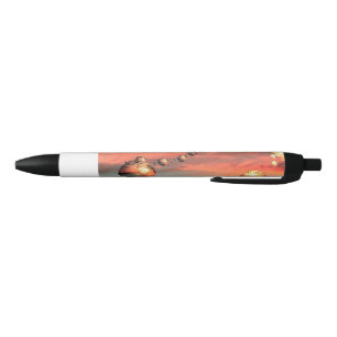 Planten aanwezig zwarte inkt pen