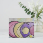 Planten Abstract Art Briefkaart (Staand voorkant)