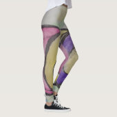 Planten Abstracte art Leggings (Rechts)